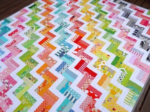 Rail Fence Quilt Pattern Free
