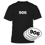 Image of 906 Tee - Black