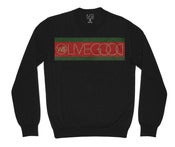 Image of LIVE GUCCI CREW NECK SWEATSHIRT BLACK