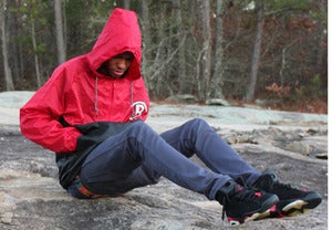 Image of BCAT Windbreaker Red/Black