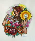 Image of "Lady Illuminati" Archival Print