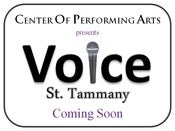 Image of Voice St. Tammany Contestant Registration