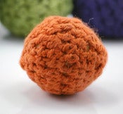 Image of Sweet Lemon Cream Felted Soap Ball, 3oz