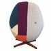 Image of Melanie Porter: Knitted covered swivel chair: Harry