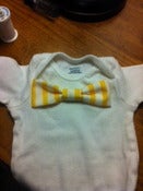Image of me sew classy bowtie onesies