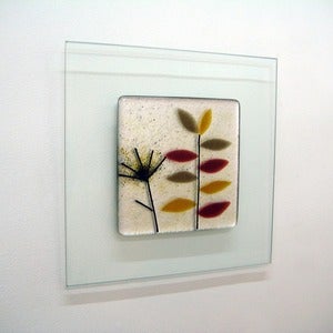 Image of Warm Petals Wall Picture 30cm or 50cm sq
