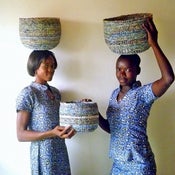 Image of Recycled Storage Pots Set of 3
