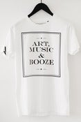 Image of Art, Music & Booze Tee