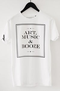 Image of Art, Music & Booze Tee