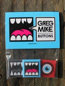 Image of GREG MIKE 1" BUTTON PACK