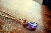 Image of Asymmetrical Amethyst Necklace