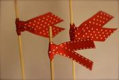 Image of ribbon stir sticks