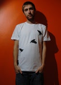 Image of "Uncaged" White tee- Unisex