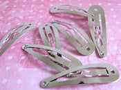 Image of 2 inch hair snaps/clips - pkt 25 Includes postage (AUST)