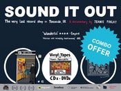 Image of COMBO DEAL!!! SOUND IT OUT poster (A2 - paper), stickers, badges
