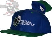 Image of Dallas Mavericks Two Tone Bl./Gr. Snapback Hat Cap