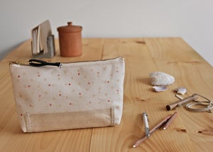 Image of Lattice Dots Pouch - No.1