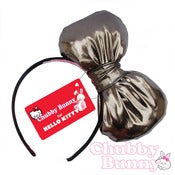 Image of Hello Kitty Bow (Gunmetal Grey)