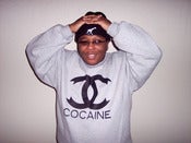 Image of Grey "CoCocaine" Crewneck 