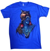 Image of Cynaphobia Royal Blue | by Alex Pardee | T Shirt