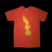Image of T-shirt / hand orange
