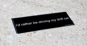Image of Drift Car Bumper Sticker