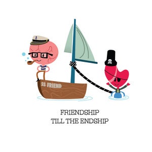 Image of Friendship: Friend Ship Card