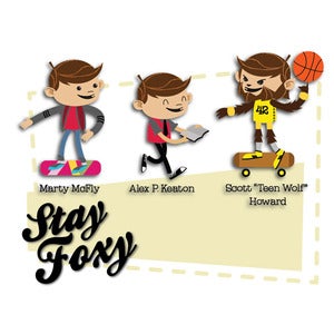 Image of Thank You: Stay Foxy Card
