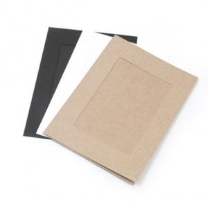 Image of Paper photo frame 30set - 3x5