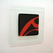 Image of Maori Red Wall Picture 30cm or 50cm