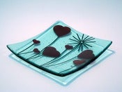 Image of Love Grows Aqua Bowl (small/medium/large)