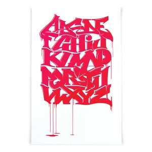 Image of EPIC ALPHABET (Ruby-Pearl)