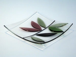 Image of Warm Petals Clear Bowl (small/medium/large)
