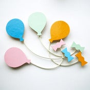 Image of Balloon Brooch - Spring Set - 4 Colours!