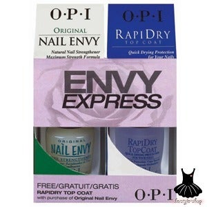 Image of OPI - ENVY EXPRESS, Buy Nail Envy Original, Get RapiDry Topcoat FREE