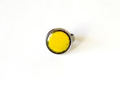 Image of Tangerine Dream enamel ring