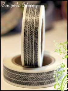 Image of Off-Road Tyre Tread Washi Tape - Japanese Masking Tape - Sampson - 15mm x 15m