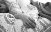 Image of Sunday Morning black and white film photograph