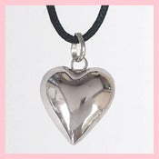 Image of Chiama angeli Cuore (in argento liscio)