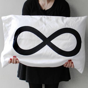 Image of Infinity Symbol Pillow case