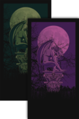 Image of Gargoyle Art Print (left)