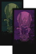 Image of Gargoyle Art Print (center)