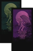 Image of Gargoyle Art Print (right)