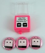 Image of Super Boxy Funtime Tiny Pink Button Box