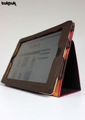 Image of Brown iPad 2 Leather Cover