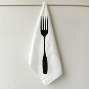 Image of Giant Fork Tea Towel 