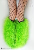 Image of Superpoof fluffies uv lime 