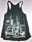 Image of If I Don't Come Home Heather Athletic Black Tank Top