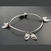 Image of Bamboo Bracelet - Skinny Leaves