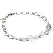 Image of minaret necklace: clear
